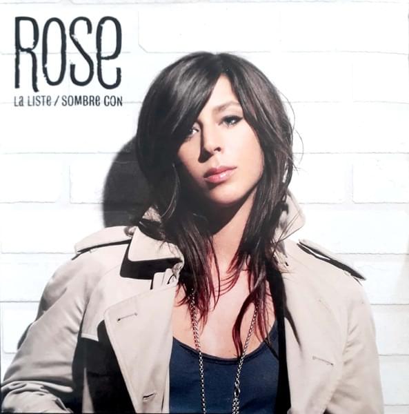 Album cover art for "La liste" by Rose (FRA)