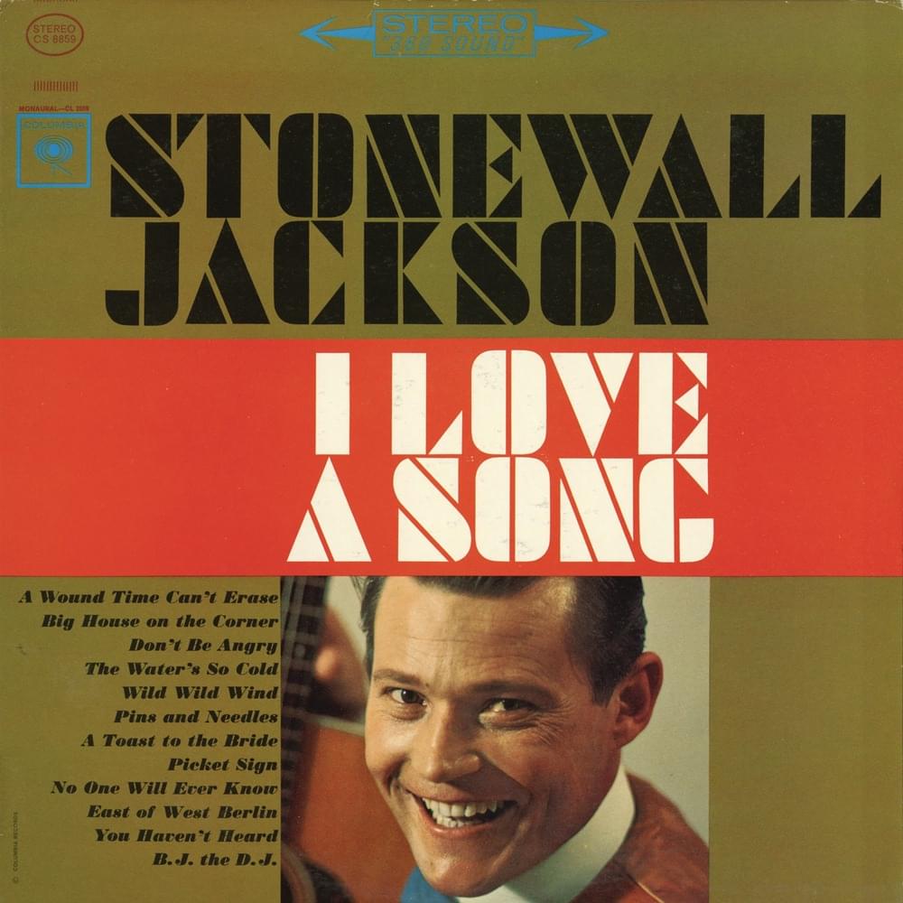 Album cover art for "Wild, Wild Wind" by Stonewall Jackson