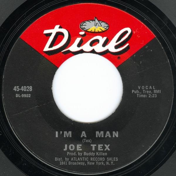 Album cover art for "I’m a Man" by Joe Tex