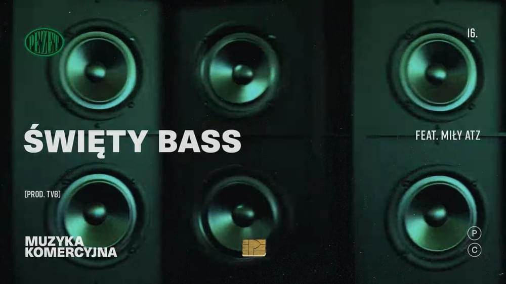 Album cover art for "Święty Bass" by Pezet & Miły ATZ