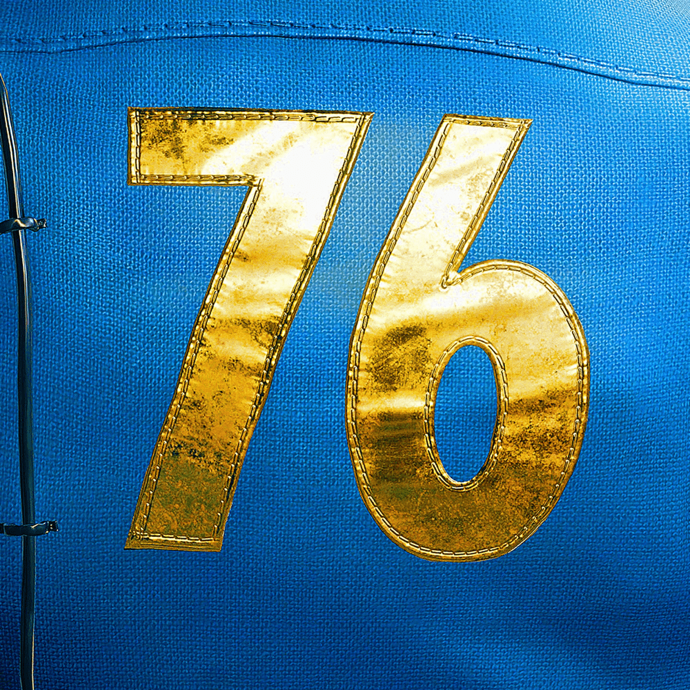 Album cover art for "Vault 76" by Dan Bull