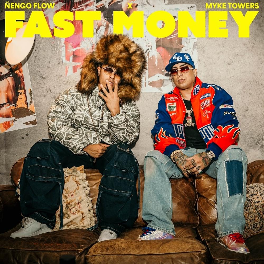 Album cover art for "Fast Money" by Ñengo Flow