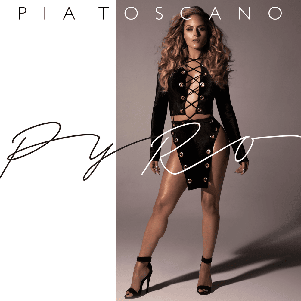 Album cover art for "Pyro" by Pia Toscano