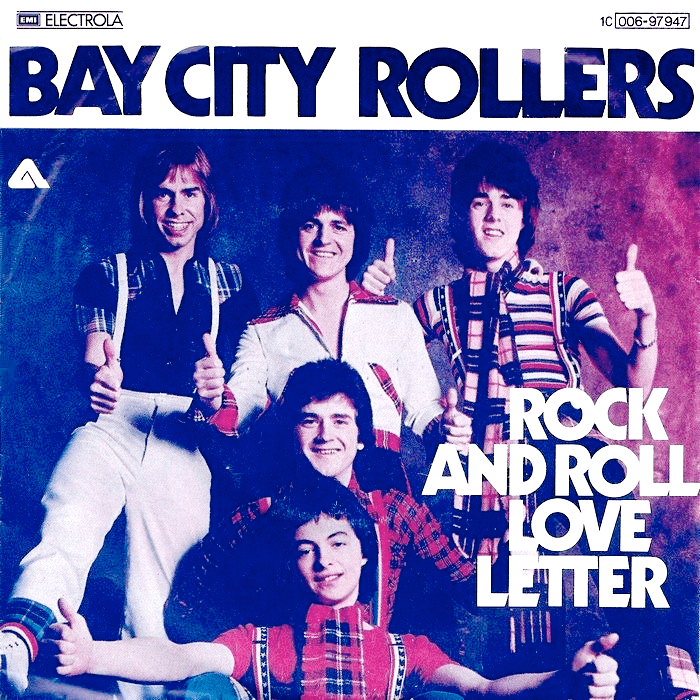 Album cover art for "Rock and Roll Love Letter" by Bay City Rollers