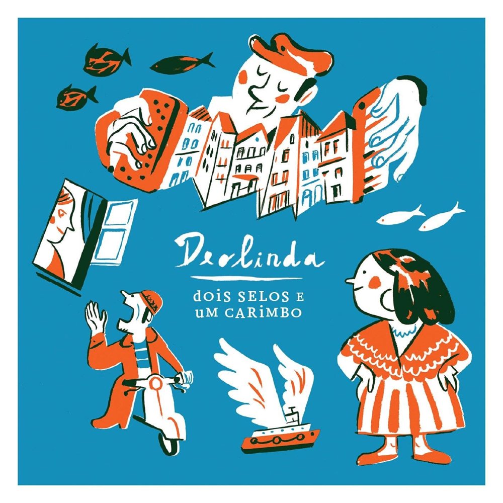 Album cover art for "Entre Alvalade e as Portas de Benfica" by Deolinda