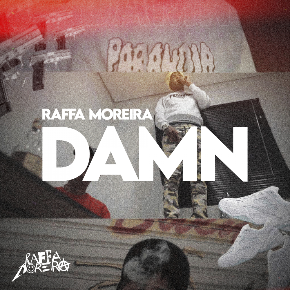 Album cover art for "Damn" by Raffa Moreira