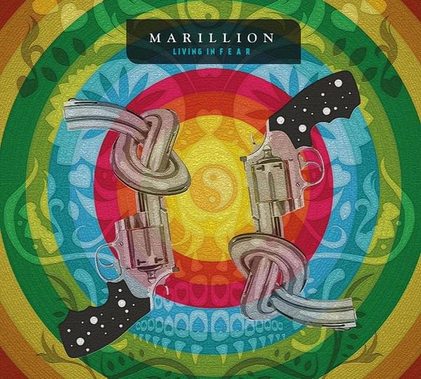 Album cover art for "Living in F E A R" by Marillion