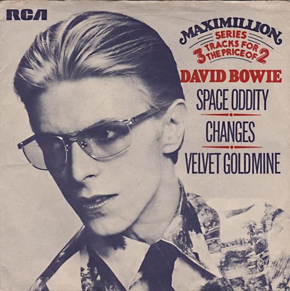 Album cover art for "Velvet Goldmine" by David Bowie
