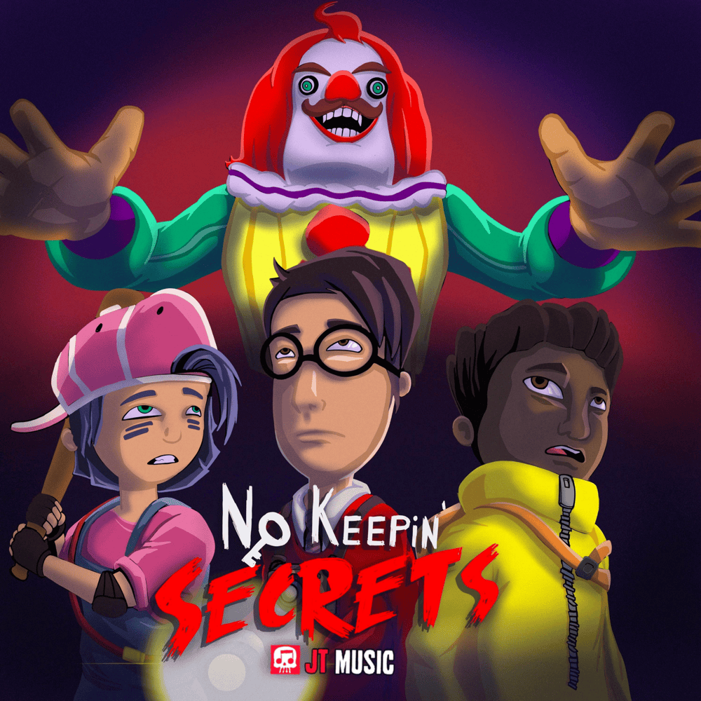 Album cover art for "No Keepin’ Secrets" by JT Music