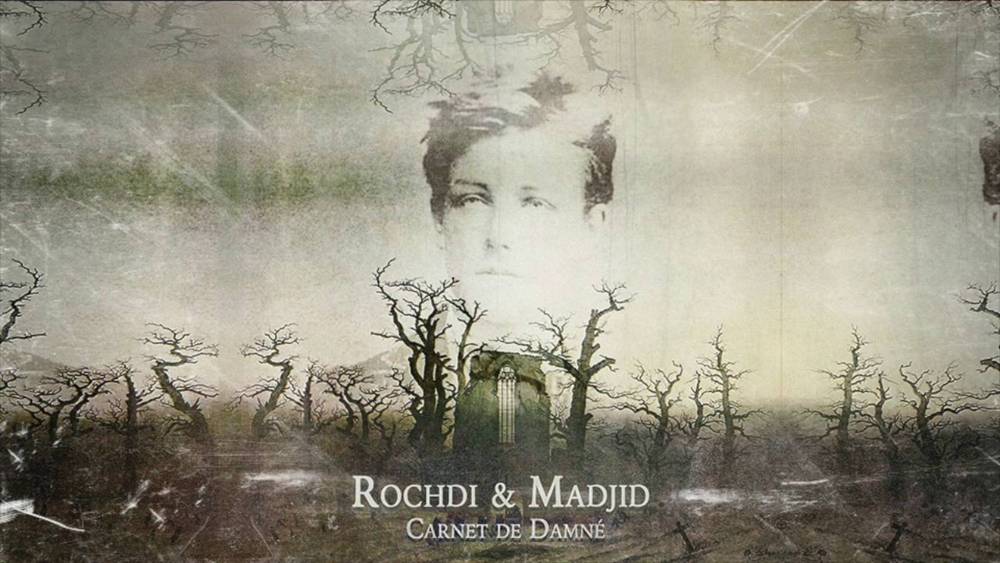 Album cover art for "Carnet de damné" by Rochdi & Madj (Krystal)