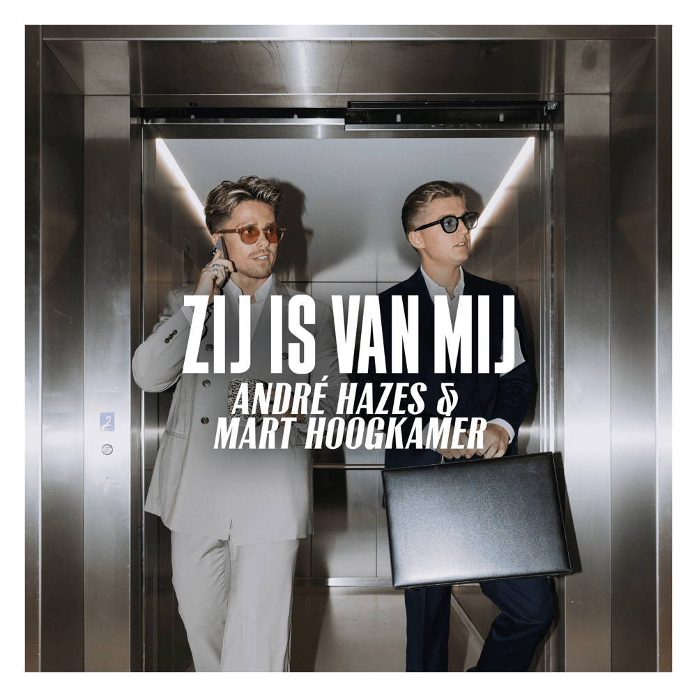 Album cover art for "Zij Is Van Mij" by André Hazes Jr.