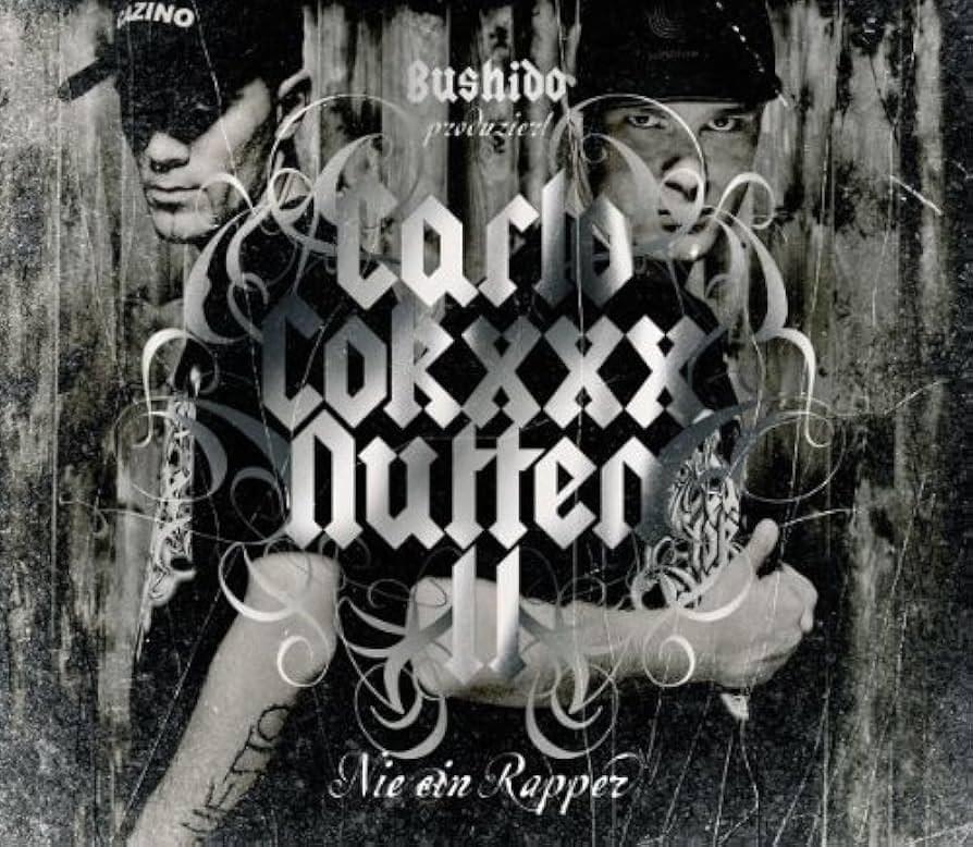 Album cover art for "Nie ein Rapper" by Sonny Black