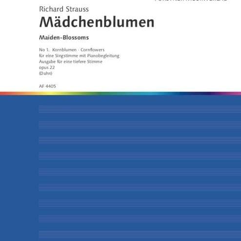 Cover image for Mädchenblumen, Op. 22