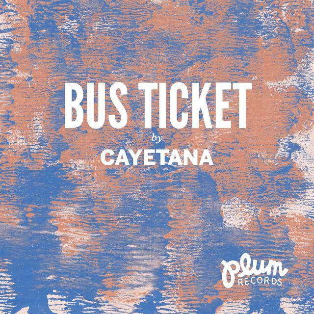 Album cover art for "Bus Ticket" by Cayetana