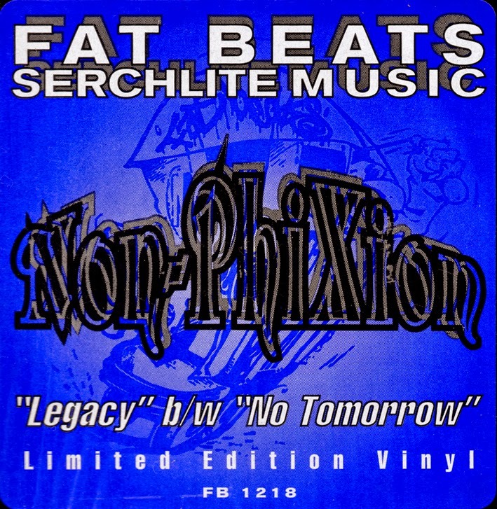 Album cover art for "Legacy" by Non Phixion