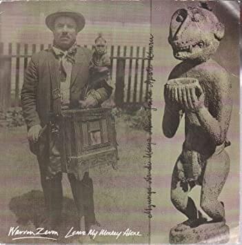 Album cover art for "Leave My Monkey Alone" by Warren Zevon