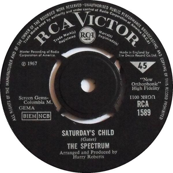 Saturday’s Child by The Spectrum (UK)