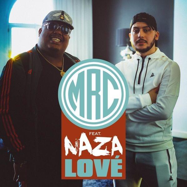Album cover art for "Lové" by MRC & Naza