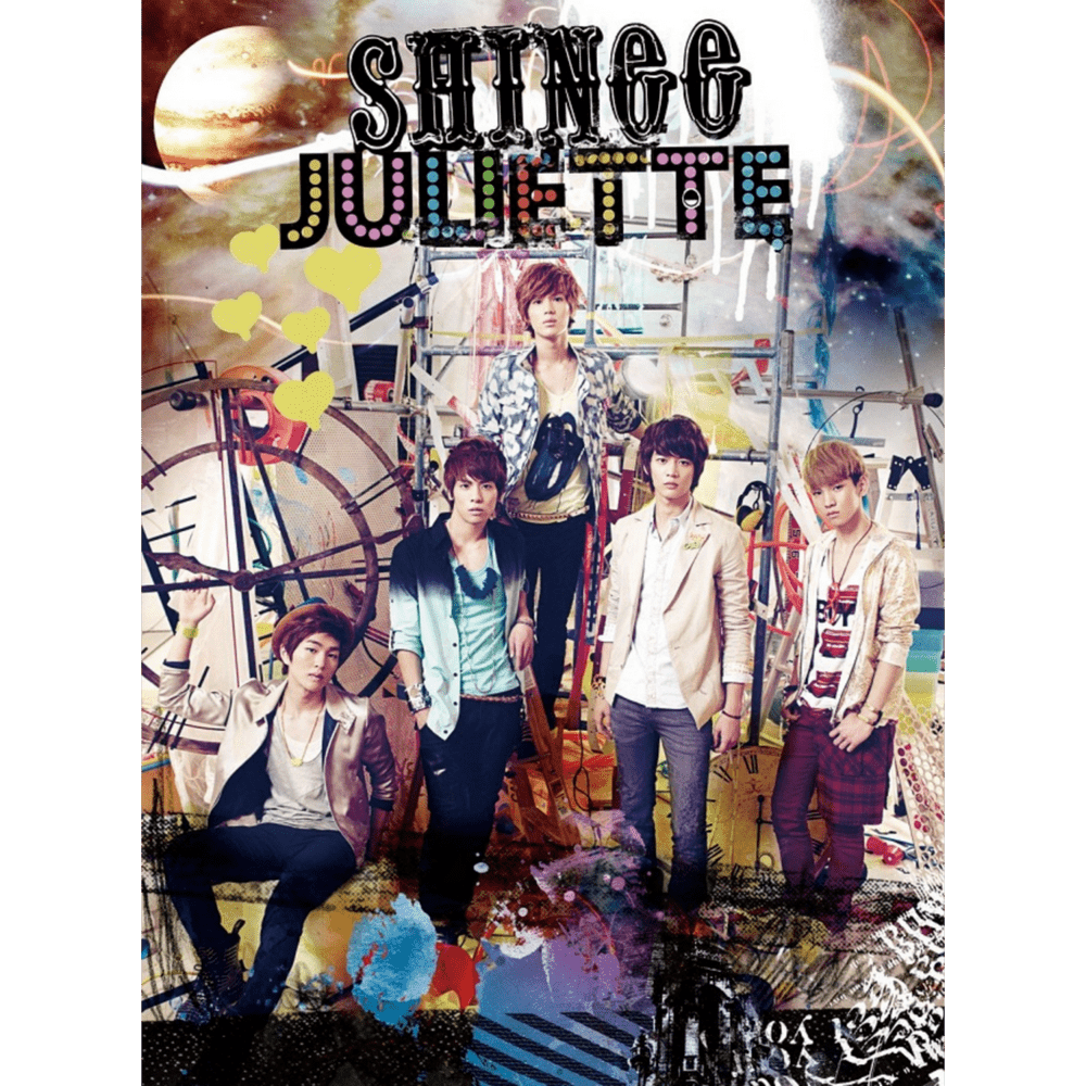 Album cover art for "JULIETTE (Japanese Version)" by SHINee