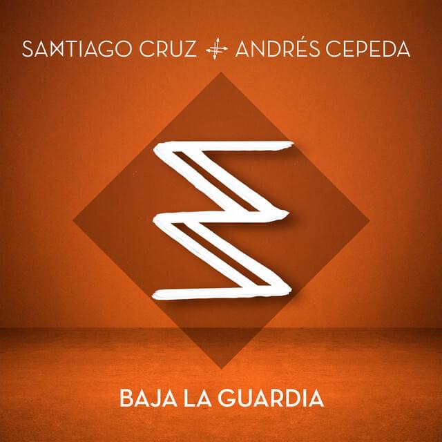 Album cover art for "Baja La Guardia" by Santiago Cruz
