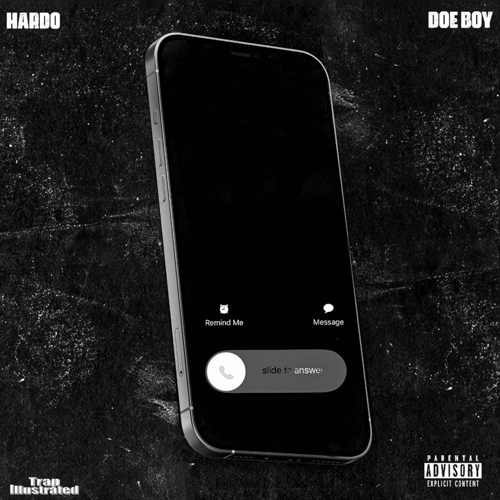 Album cover art for "Trapn Off the iPhone" by Hardo