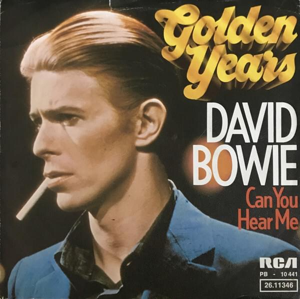 Album cover art for "Golden Years" by David Bowie