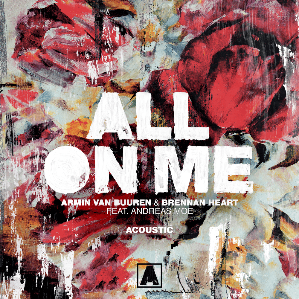 Album cover art for "All on Me (Acoustic Version)" by Armin van Buuren & Andreas Moe