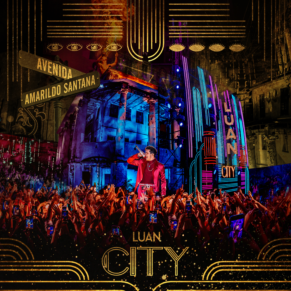 Album cover art for "SEU DOUTOR (Ao Vivo)" by Luan Santana