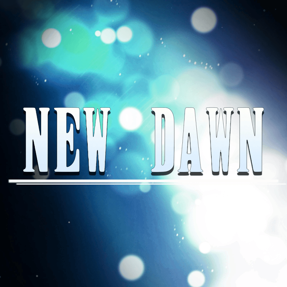 Album cover art for "New Dawn" by Rockit Music