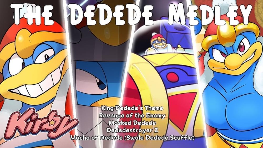 Album cover art for "The Dedede Medley" by Juno Songs