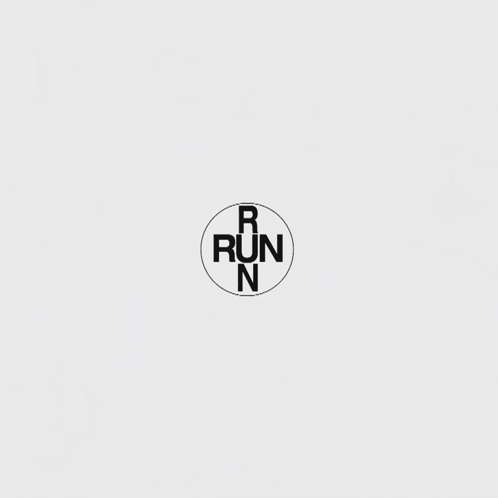 Album cover art for "RUN" by Yung Fazo