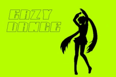 Album cover art for "イージーデンス (EAZY DANCE)" by Mitchie M & 初音ミク (Hatsune Miku)