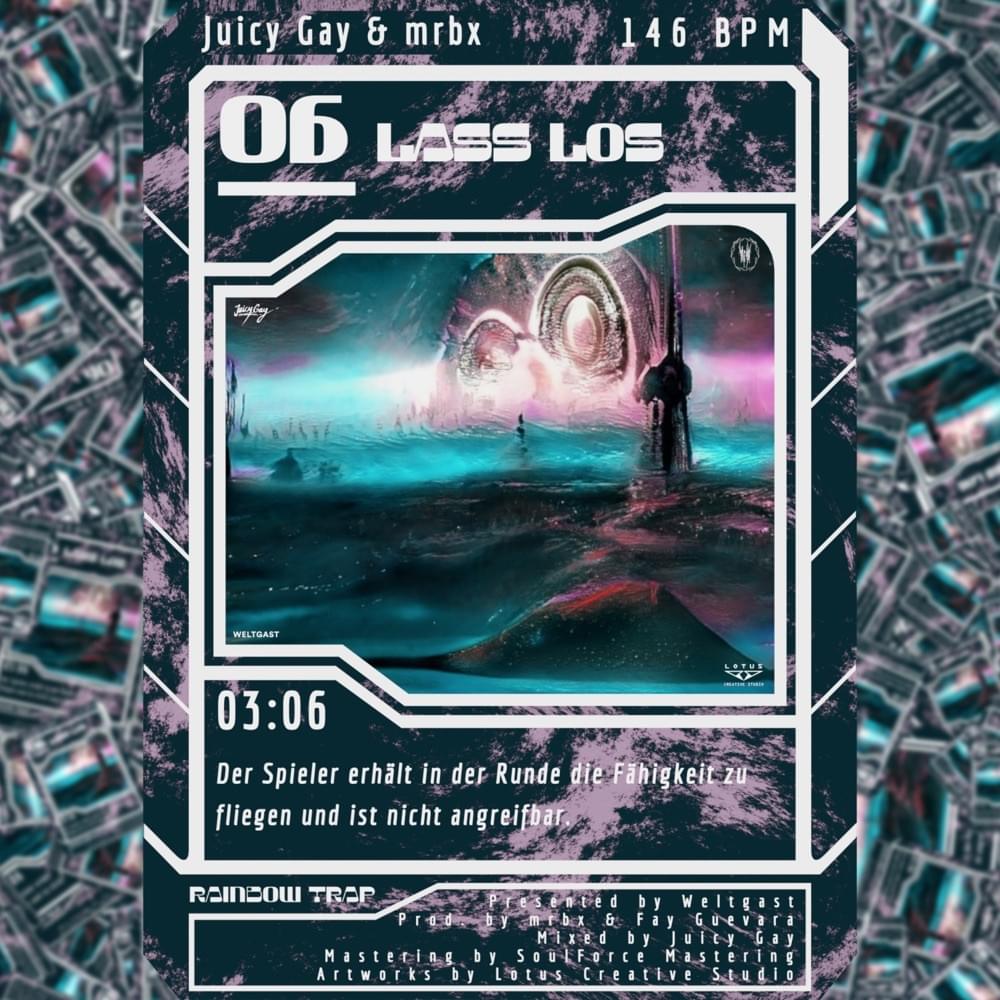 Album cover art for "Lass Los" by Juicy Süß