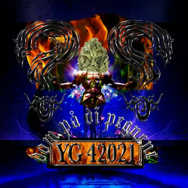 Album cover art for "Dom På De Pengene" by YOGUTTENE
