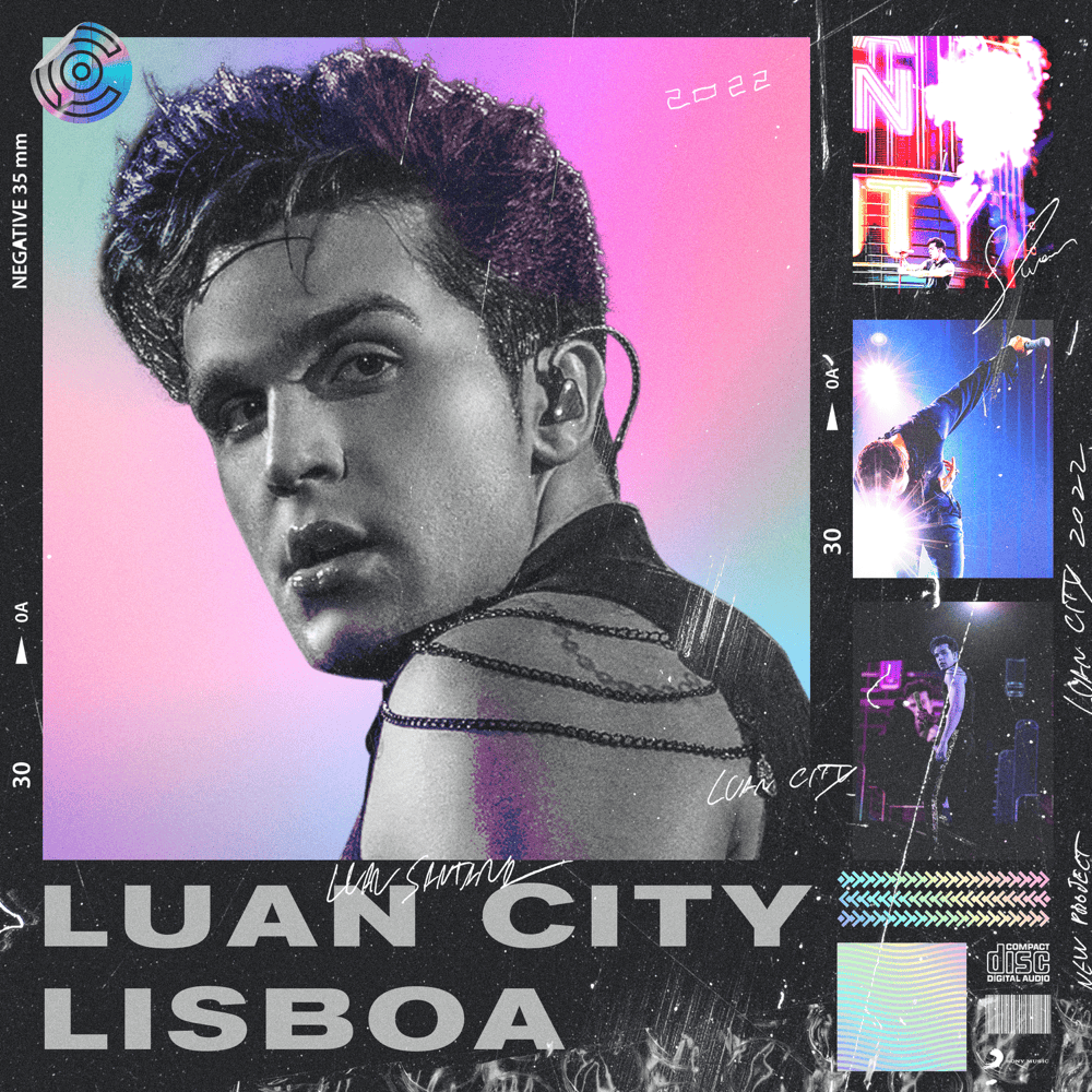Album cover art for "AQUELE EX (Ao Vivo)" by Luan Santana