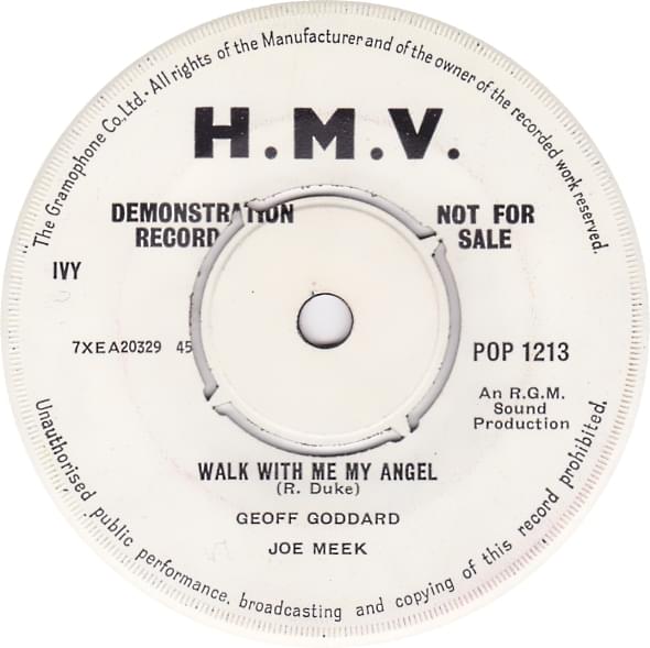 Walk with Me My Angel by Geoffrey Goddard