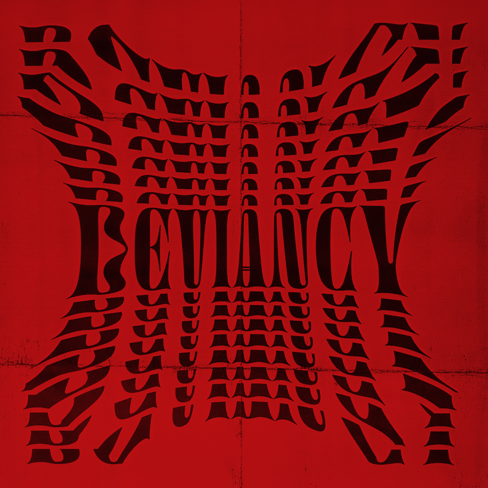 Album cover art for "DEVIANCY" by Backxwash