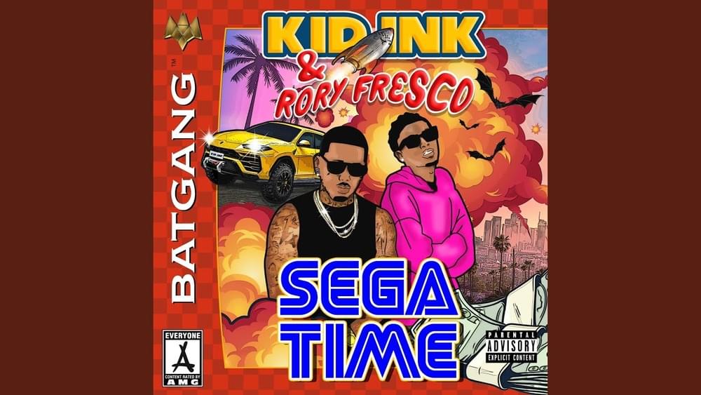 Album cover art for "Sega Time" by Kid Ink & Rory Fresco