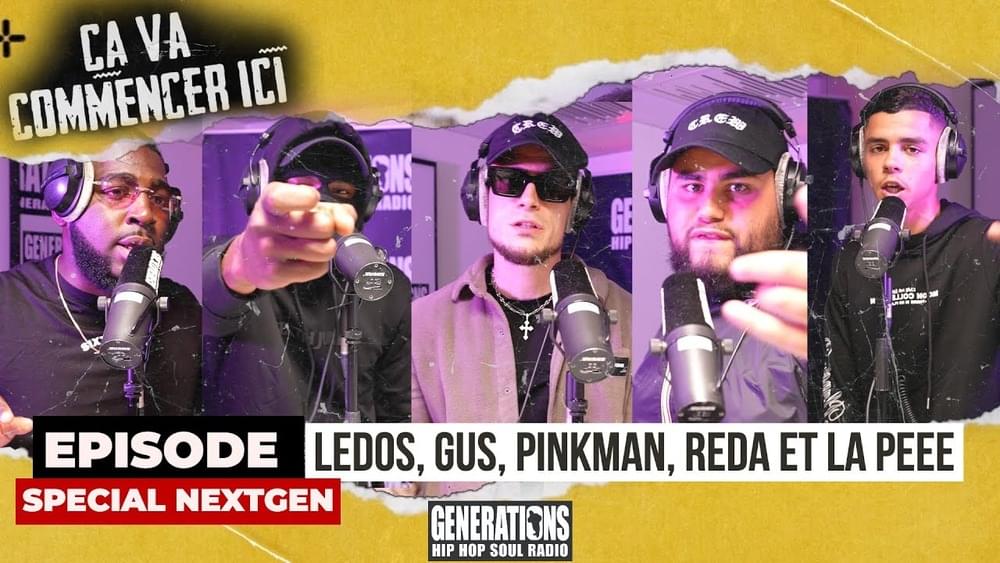Album cover art for "Ça va commencer ici épisode spéciale NextGen" by Générations