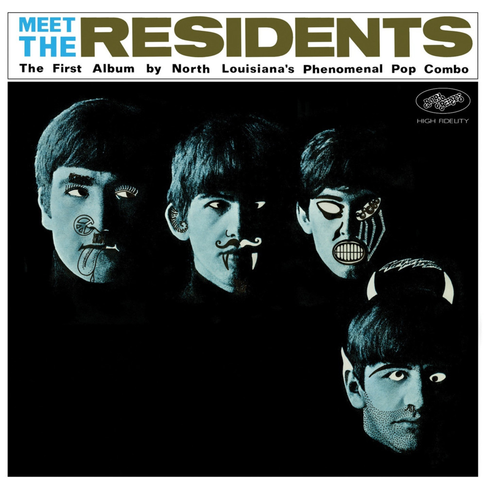 Album cover art for "Smelly Tongues" by The Residents