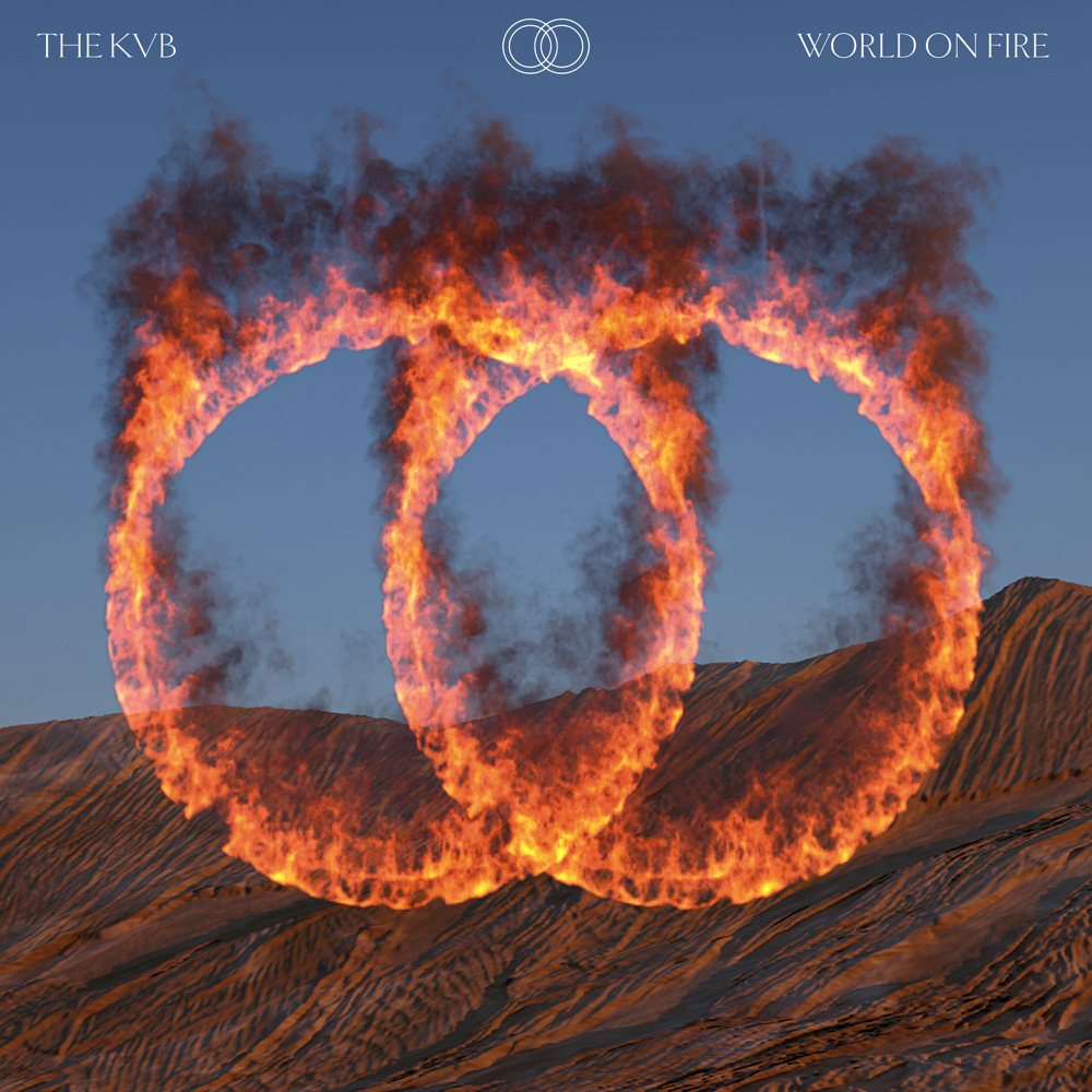 Album cover art for "World on Fire" by The KVB