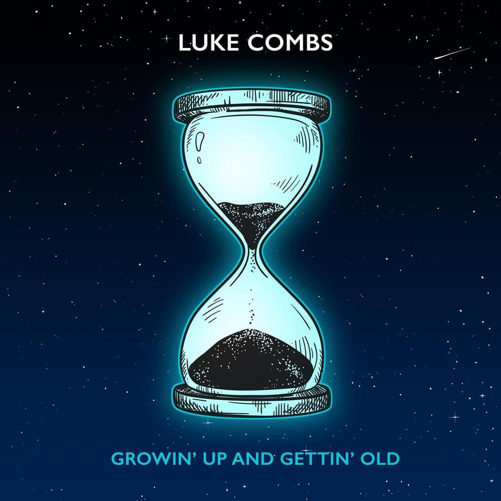 Album cover art for "Growin’ Up and Gettin’ Old" by Luke Combs