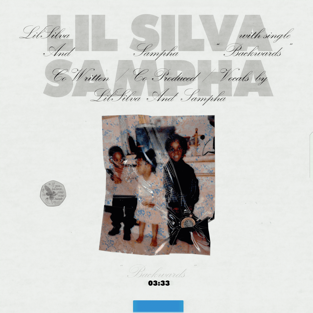 Album cover art for "Backwards" by Lil Silva