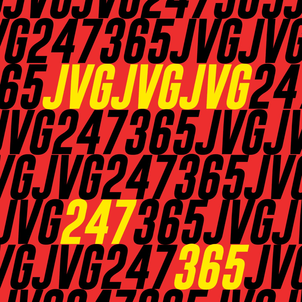 Album cover art for "247365" by JVG