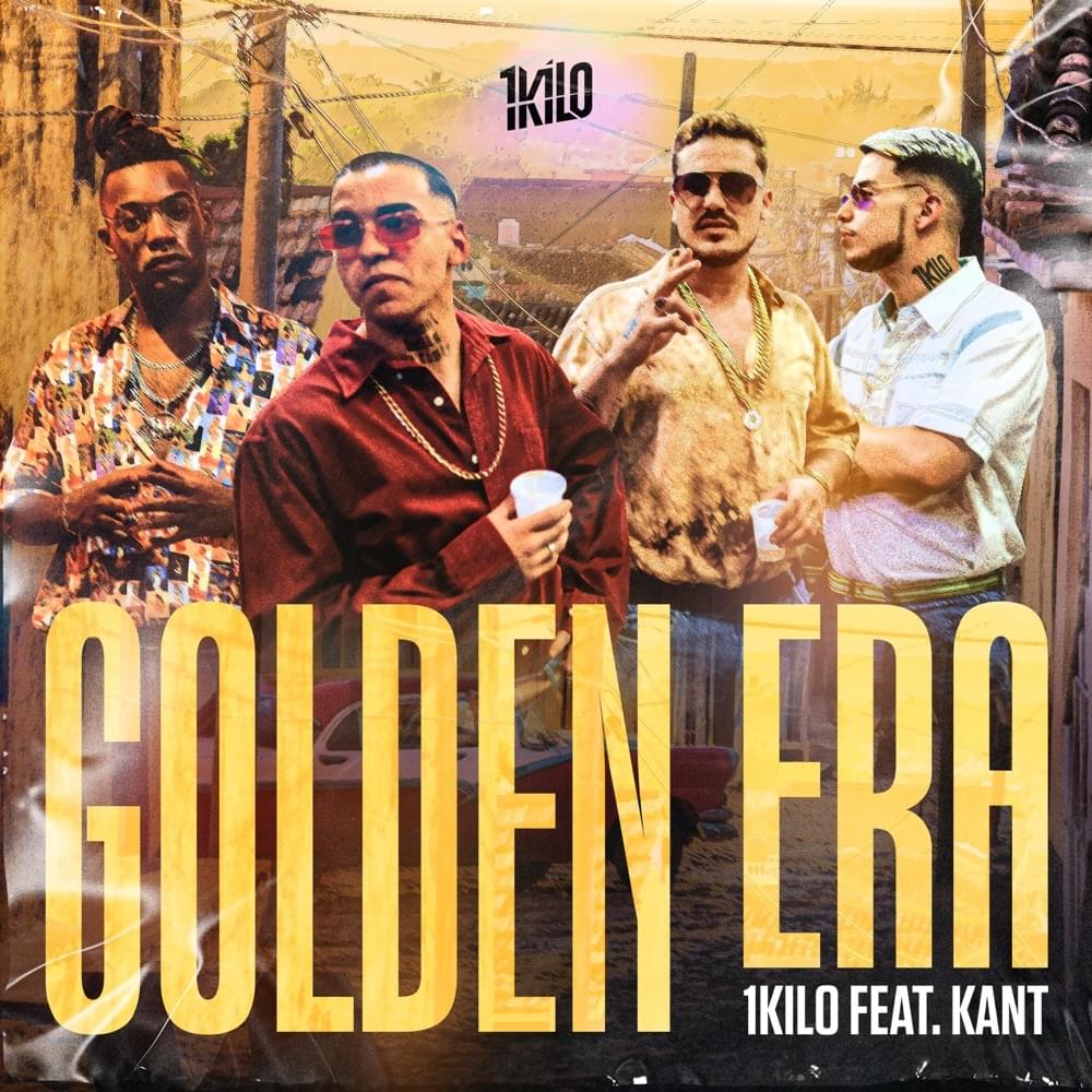 Album cover art for "Golden Era" by 1Kilo & DoisP & JUNIOR LORD & Mozart MZ & Kant & Pelé MilFlows