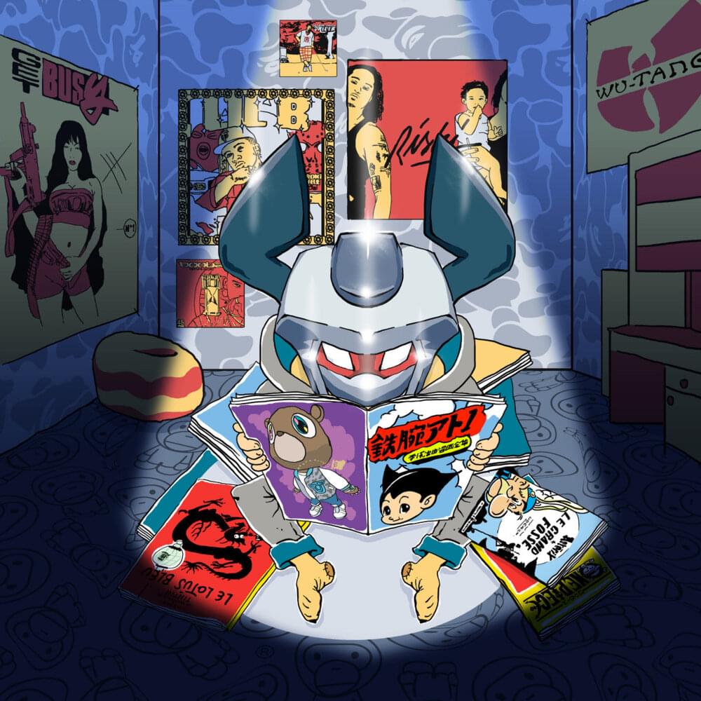 Album cover art for "Super-Héros" by Max D. Carter & Urde