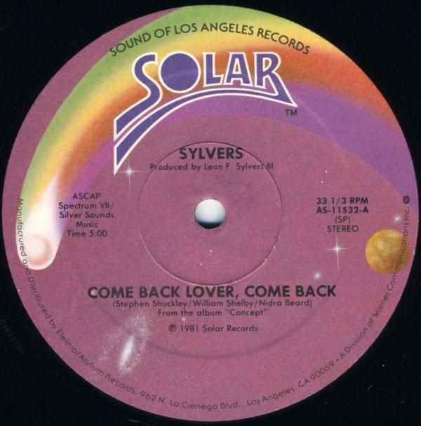 Come Back Lover, Come Back by The Sylvers