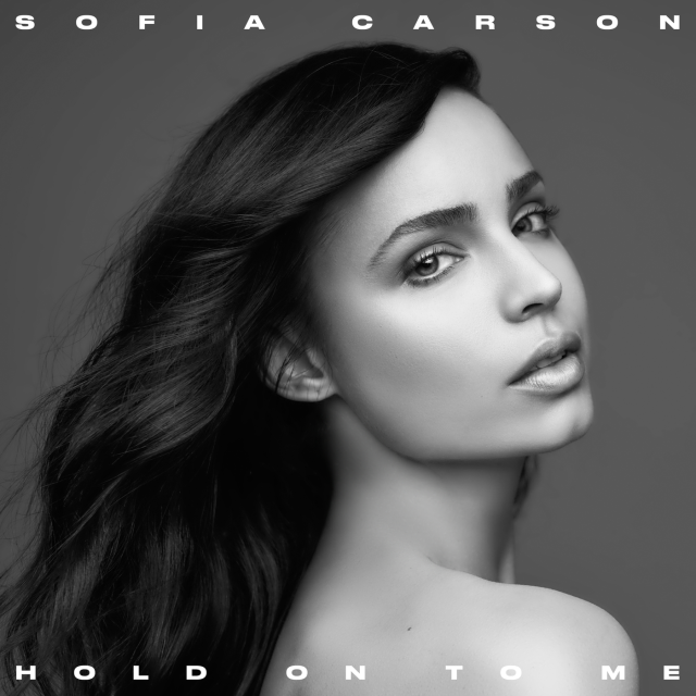 Album cover art for "Hold on to Me" by Sofia Carson