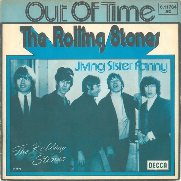 Album cover art for "Out of Time" by The Rolling Stones