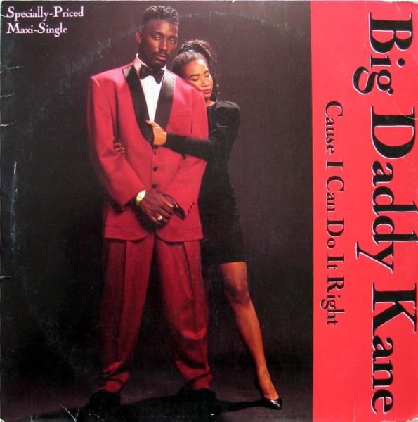 Album cover art for "Cause I Can Do it Right" by Big Daddy Kane
